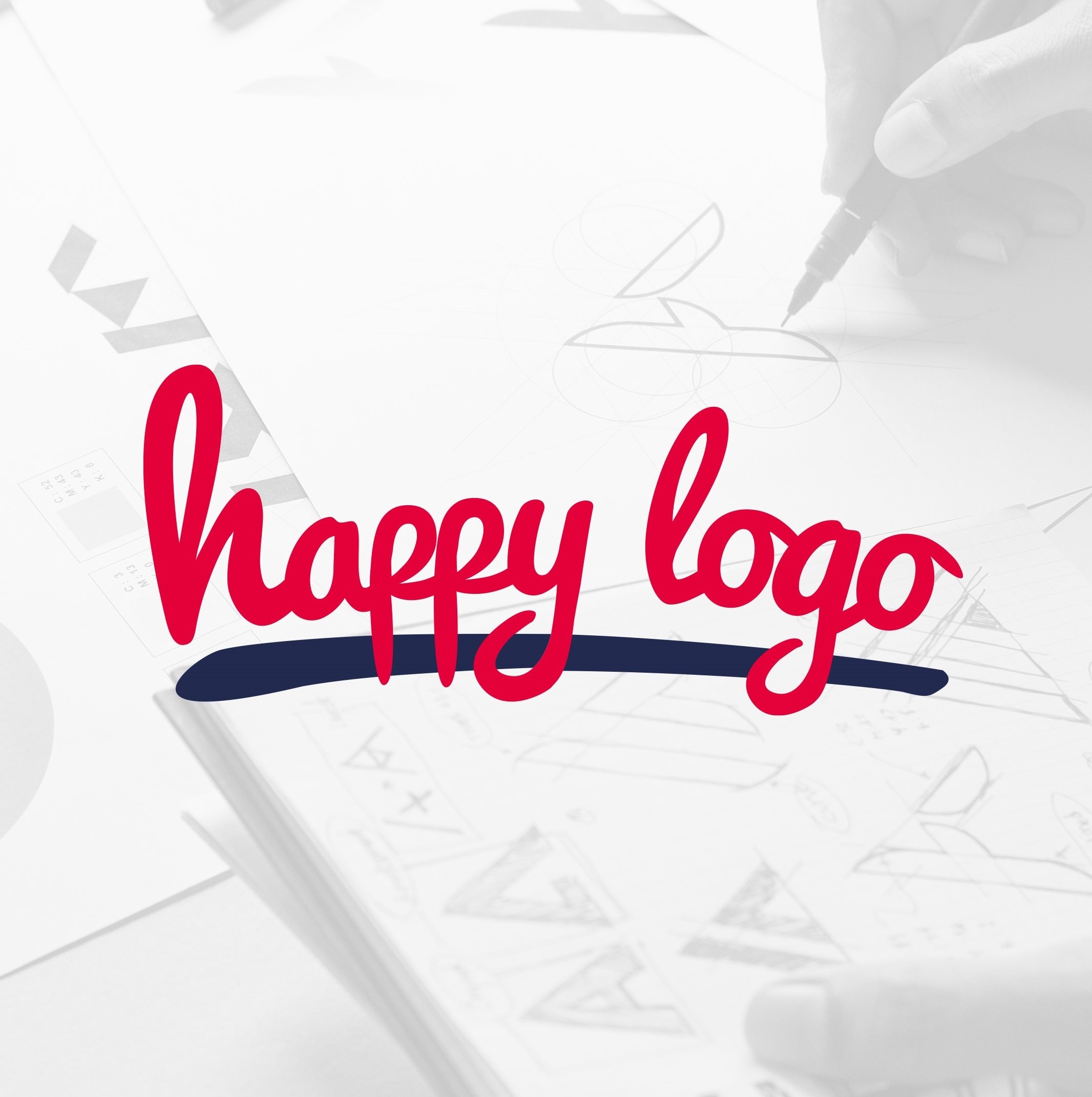 Happy Logo staat graag in voor het ontwerp van uw logo